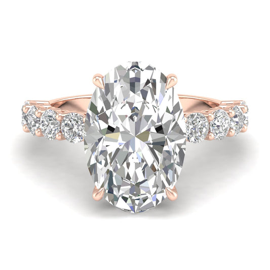 Kamila Oval Solitaire Ring