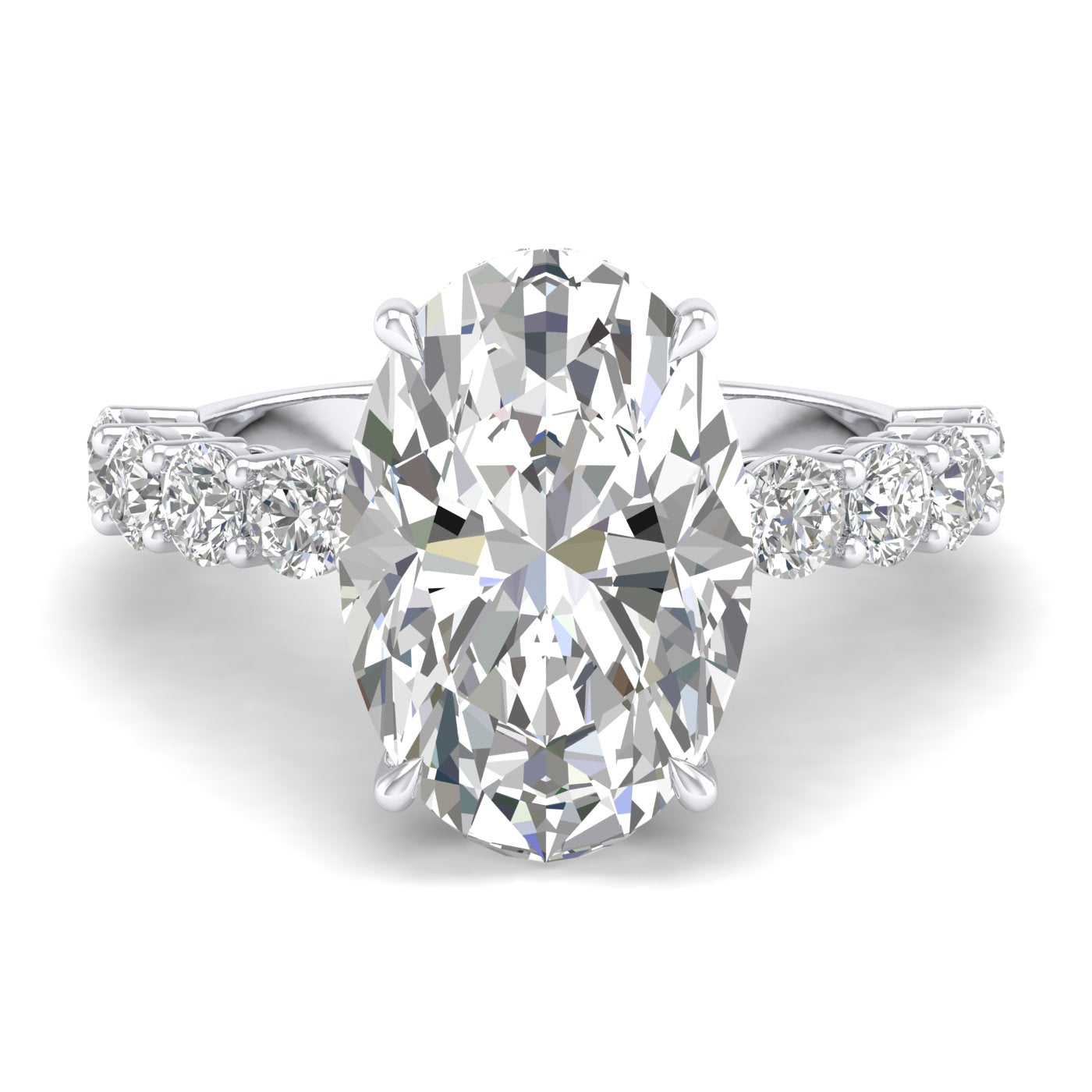 Kamila Oval Solitaire Ring