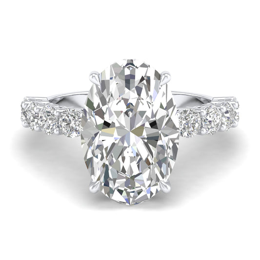 Kamila Oval Solitaire Ring