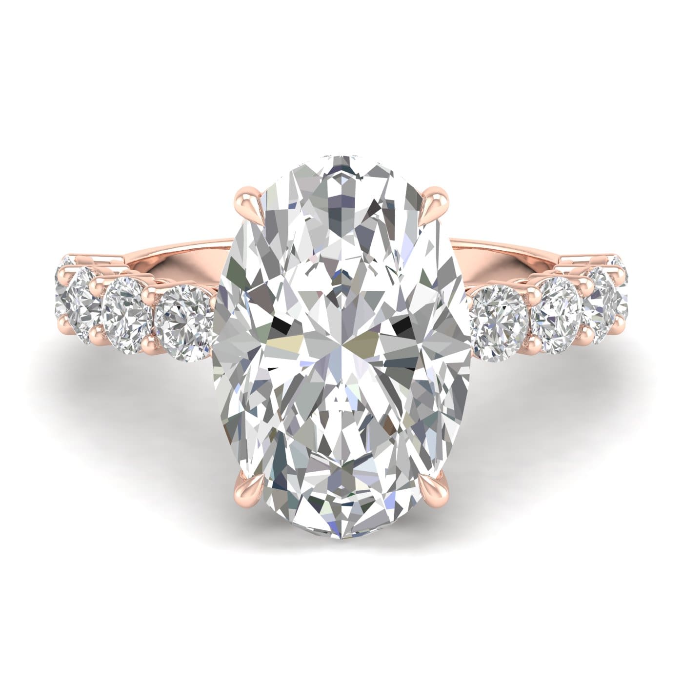 Kamila Oval Solitaire Ring