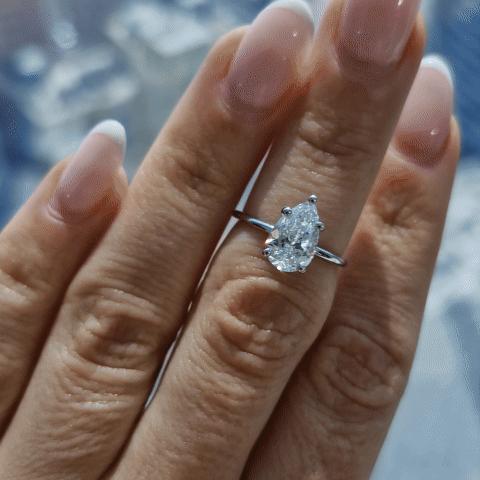 Ameera_Pear Cut Ultra Thin Ring-IGI Certified_ETIKA Jewels_engagement ring_labgrown diammonds_jeweory_jewellery_Dubai_Abu Dhabi_Jewelry Shop 2