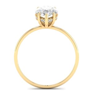 BEST_Diamond_Engagement_Ring_UAE_Pear Ring A-min (1)