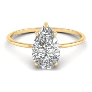 BEST_Diamond_Engagement_Ring_UAE_Pear Ring C-min