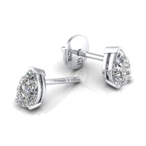 0.5CT Pear Diamond Studs