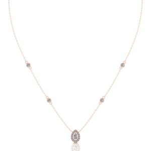 rose gold_Diamond necklace_etika_jewels_Dubai_abudhabi_jewellery_shop online_diamonds_labgrown_sustainable_luxury