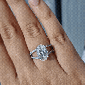 Oval Diamond Split Ring_labgrown-engagement ring-diamond-18k-gold-jewellery-Dubai-ETIKA Jewels Oval Diamond Split Ring_labgrown-engagement ring-diamond-18k-gold-jewellery-Dubai-ETIKA Jewels