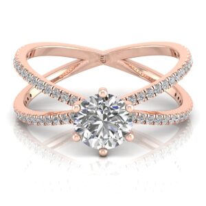 rose gold_Diamond_engagement_ring_etika_jewels_Dubai_abudhabi_jewellery_shop online_diamonds_labgrown_sustainable_luxury