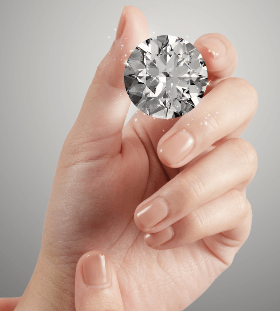 Diamond image placed on Etika Jewels website