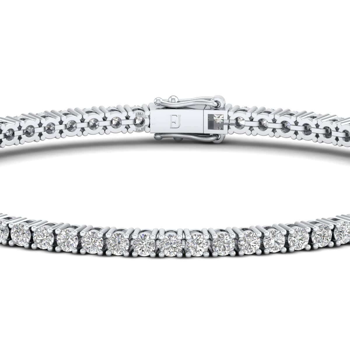 Tennis Bracelet Lab Grown DIamonds 4CT Warranty Saudi Arabia (4) Tennis Bracelet Lab Grown DIamonds 4CT Warranty Saudi Arabia (4)