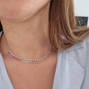 2_Summer jewellery_gemstone_ necklace_labgrown_diamonds_ETIKA Jewels_Dubai_18K gold_jewelry.