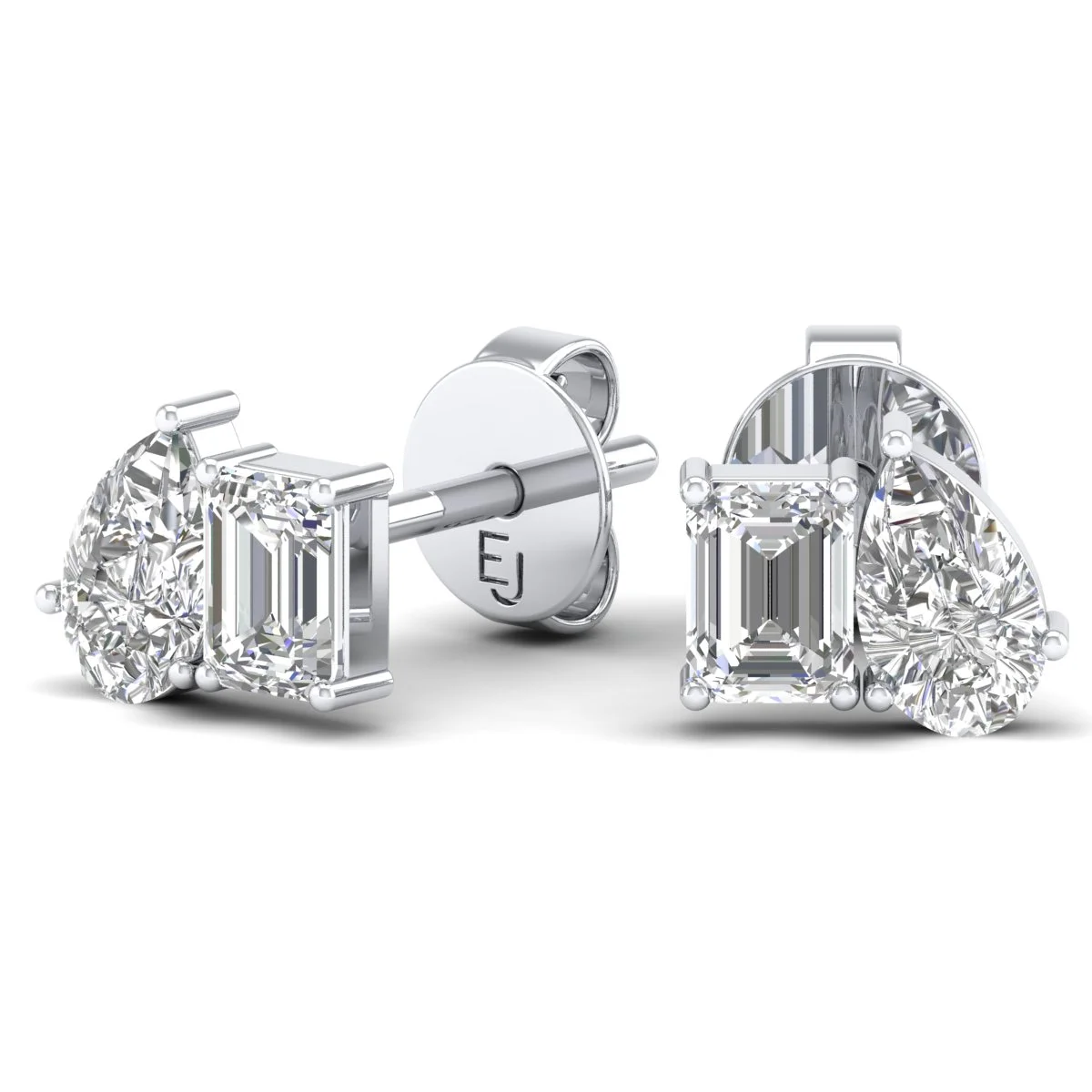 Diamond Earrings | Buy Diamond Studded Earrings Online | ORRA