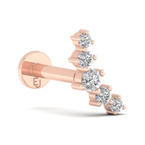 rose-gold_Graduated-Round-Diamonds-Piercing_Diamond_18K-Gold_ear-piercing_earrings_labgrown-diamonds_jewelry_ETIKA-Jewels