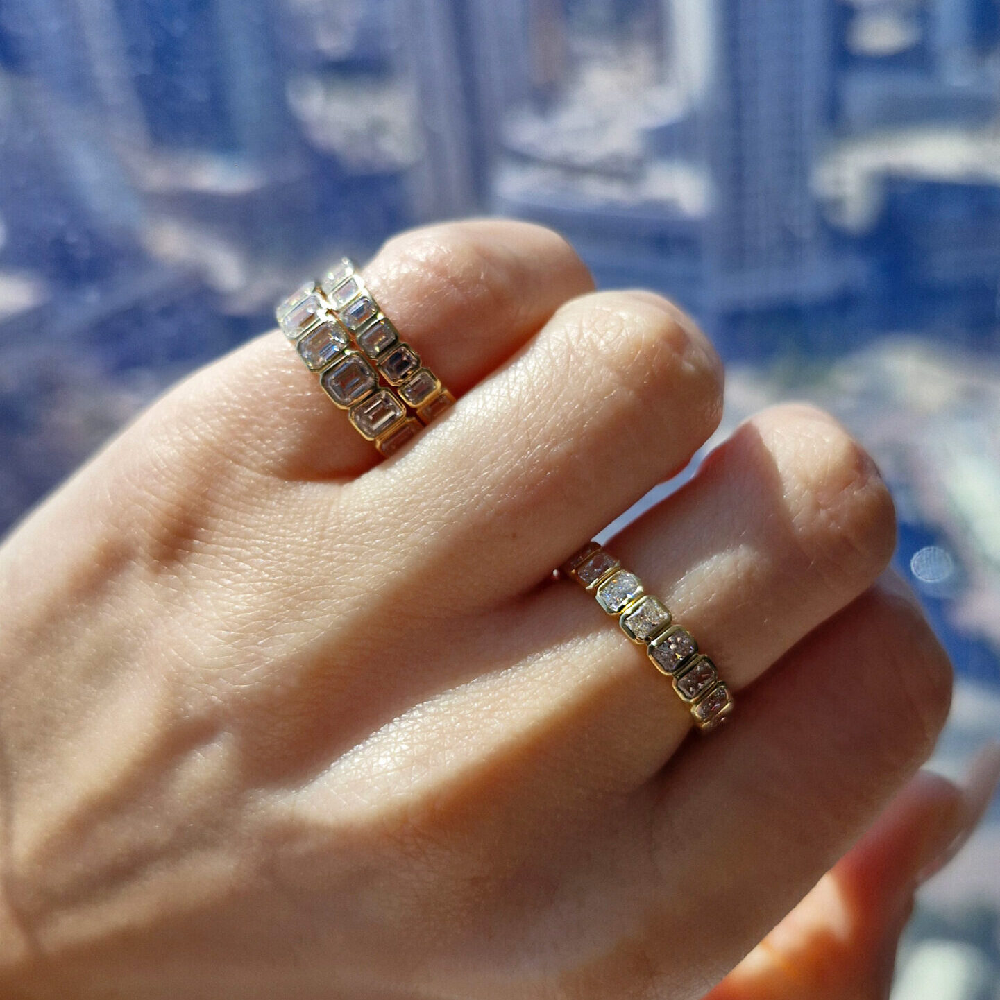 stacking_18K gold_wedding band_RIng_Etika_Jewels_gold_Diamond_RIng-scaled_wedding band_Dubai_jewellery