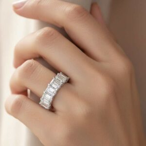 Micro-Paved-Emerald-Diamond-Eternity-Ring-10CT_weddig-band_labgrown_ETIKA-Jewels_Dubai_2
