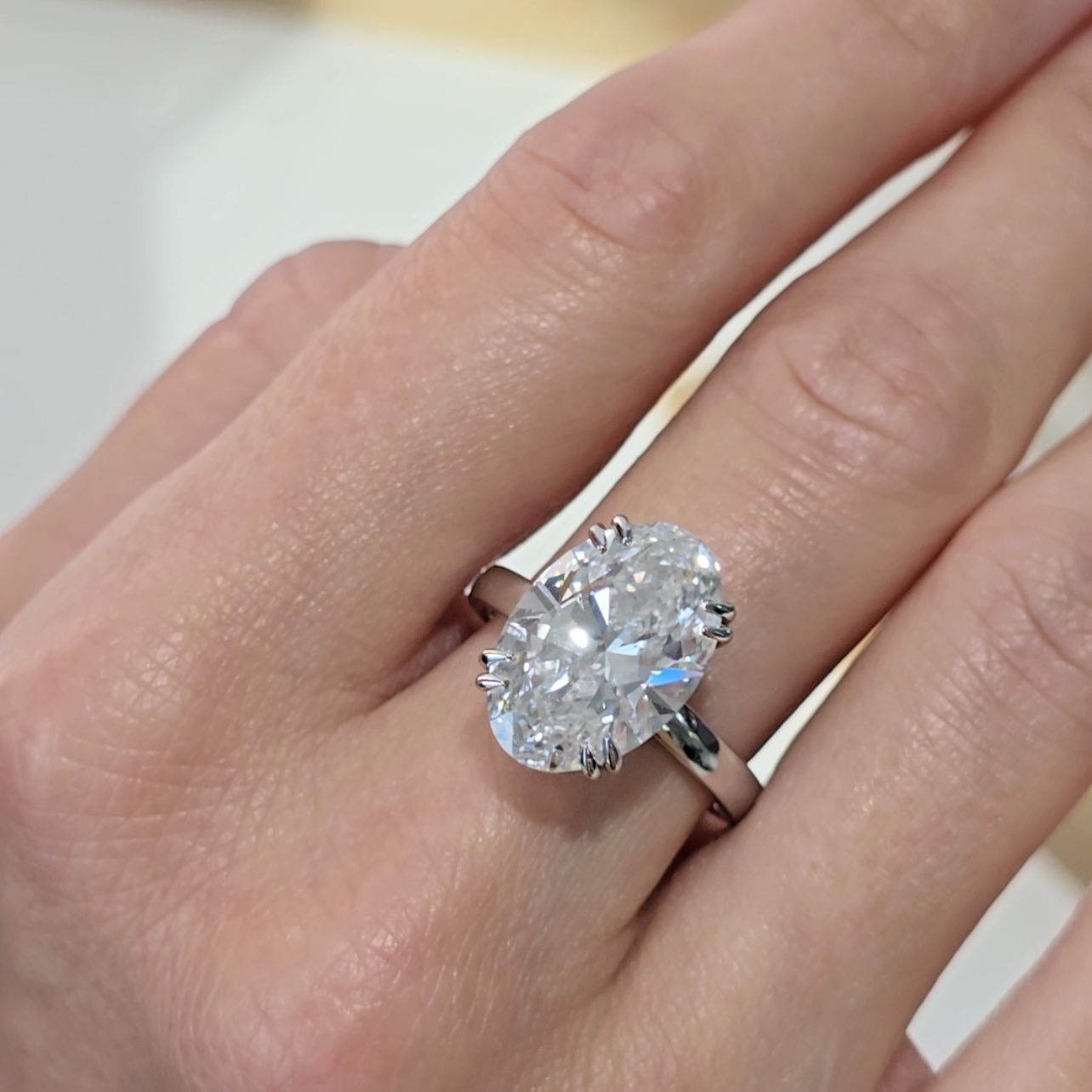 Elena Certified Oval Diamond Ring in Thick band_gold and diamond jewellery_Dubai_ETIKA Jewels 2 Elena Certified Oval Diamond Ring in Thick band_gold and diamond jewellery_Dubai_ETIKA Jewels 2