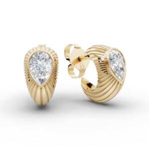 Dome Huggie Earrings