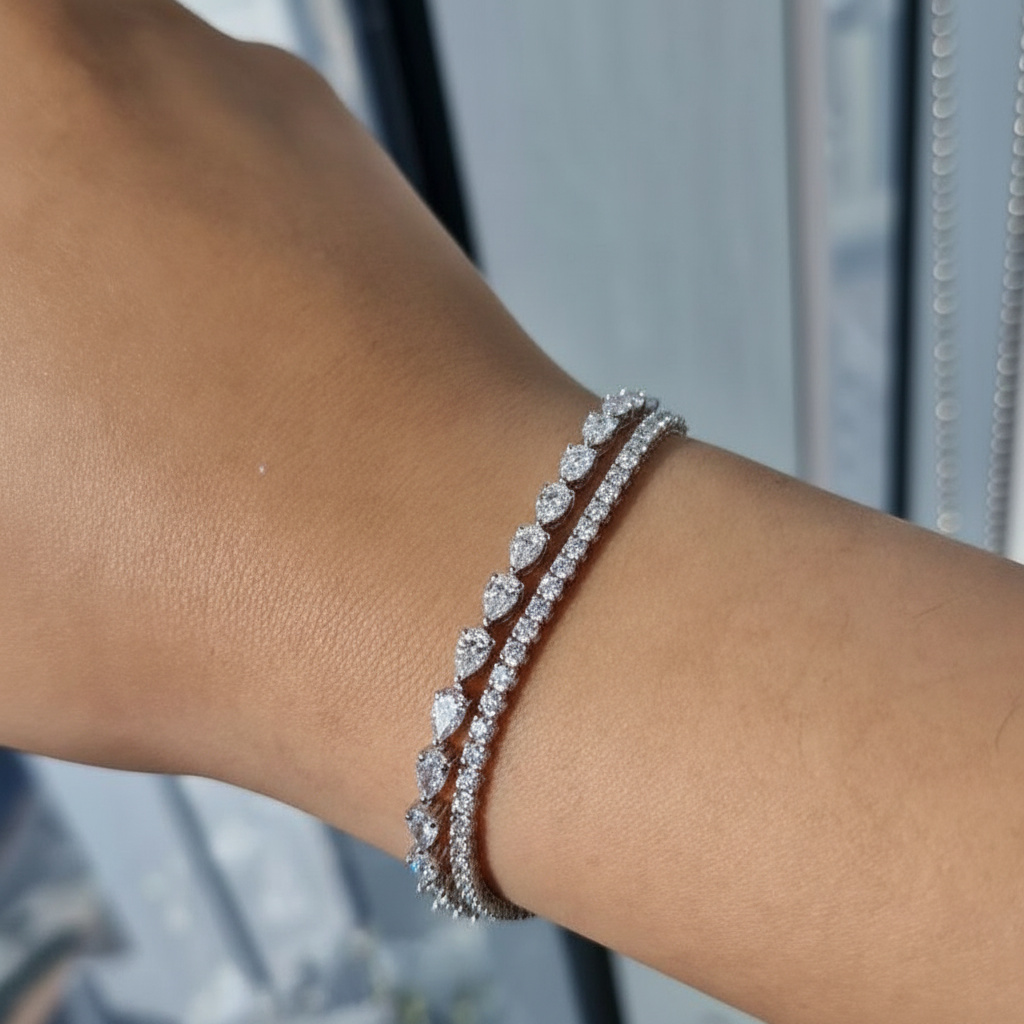 Etika Jewels Tennis Bracelet Lab Grown diamonds Etika Jewels Tennis Bracelet Lab Grown diamonds