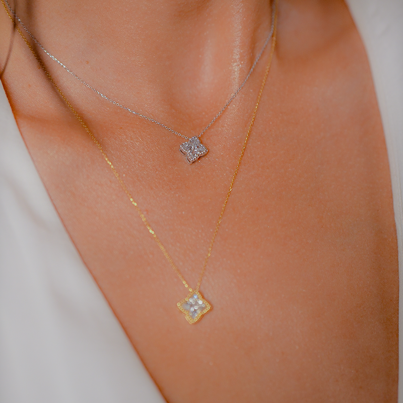 Diamond necklace_pendant_flower collection_labgrown_18K_gold_Jewellery_ETIKA Jewels_Dubai 1 Diamond necklace_pendant_flower collection_labgrown_18K_gold_Jewellery_ETIKA Jewels_Dubai 1