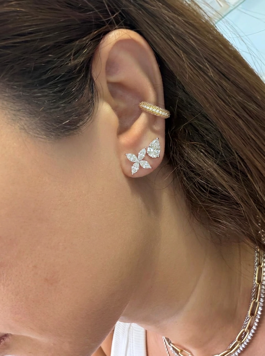 Petal Flower Earrings (1) Petal Flower Earrings (1)